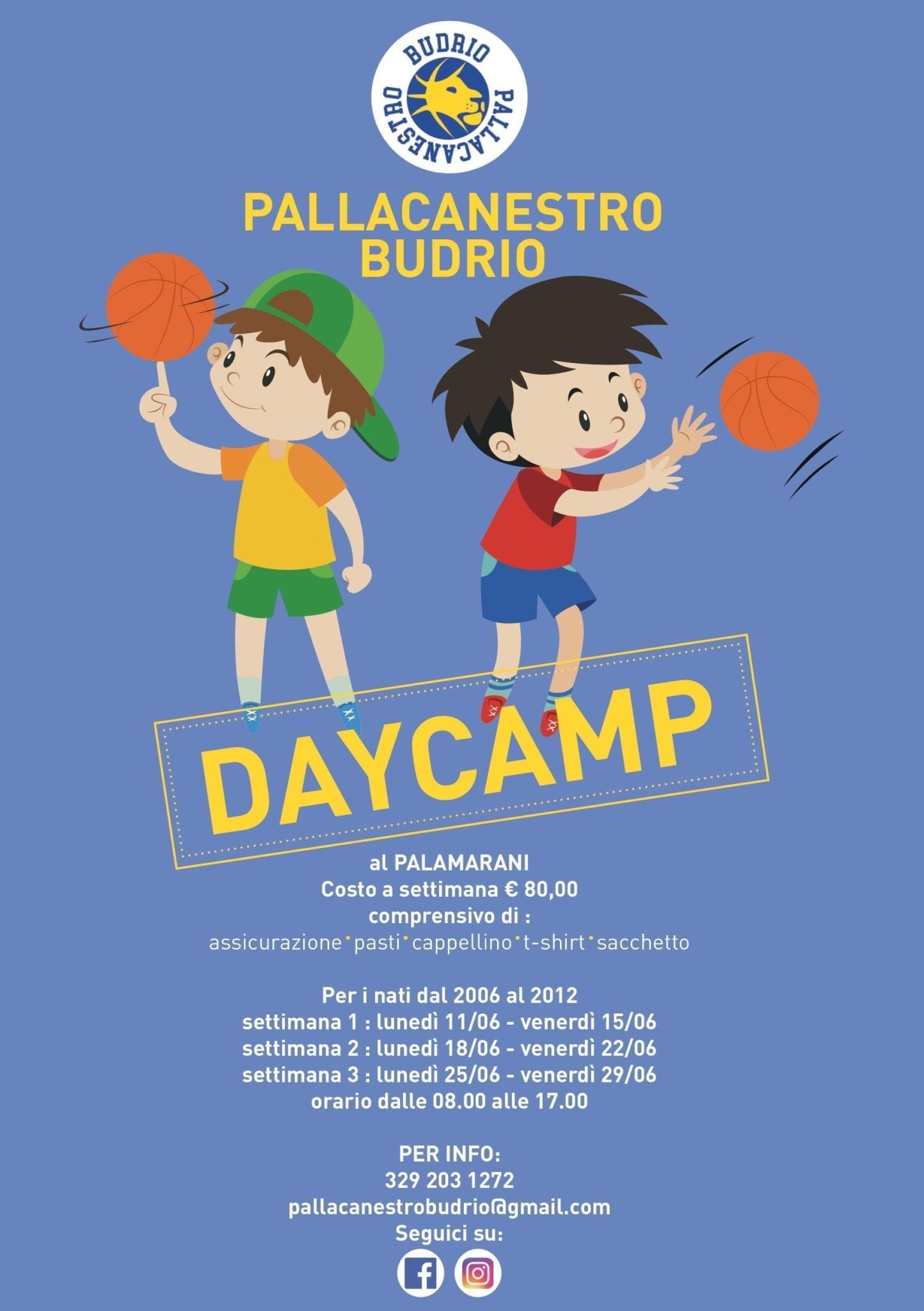 DayCamp Pallacanestro Budrio