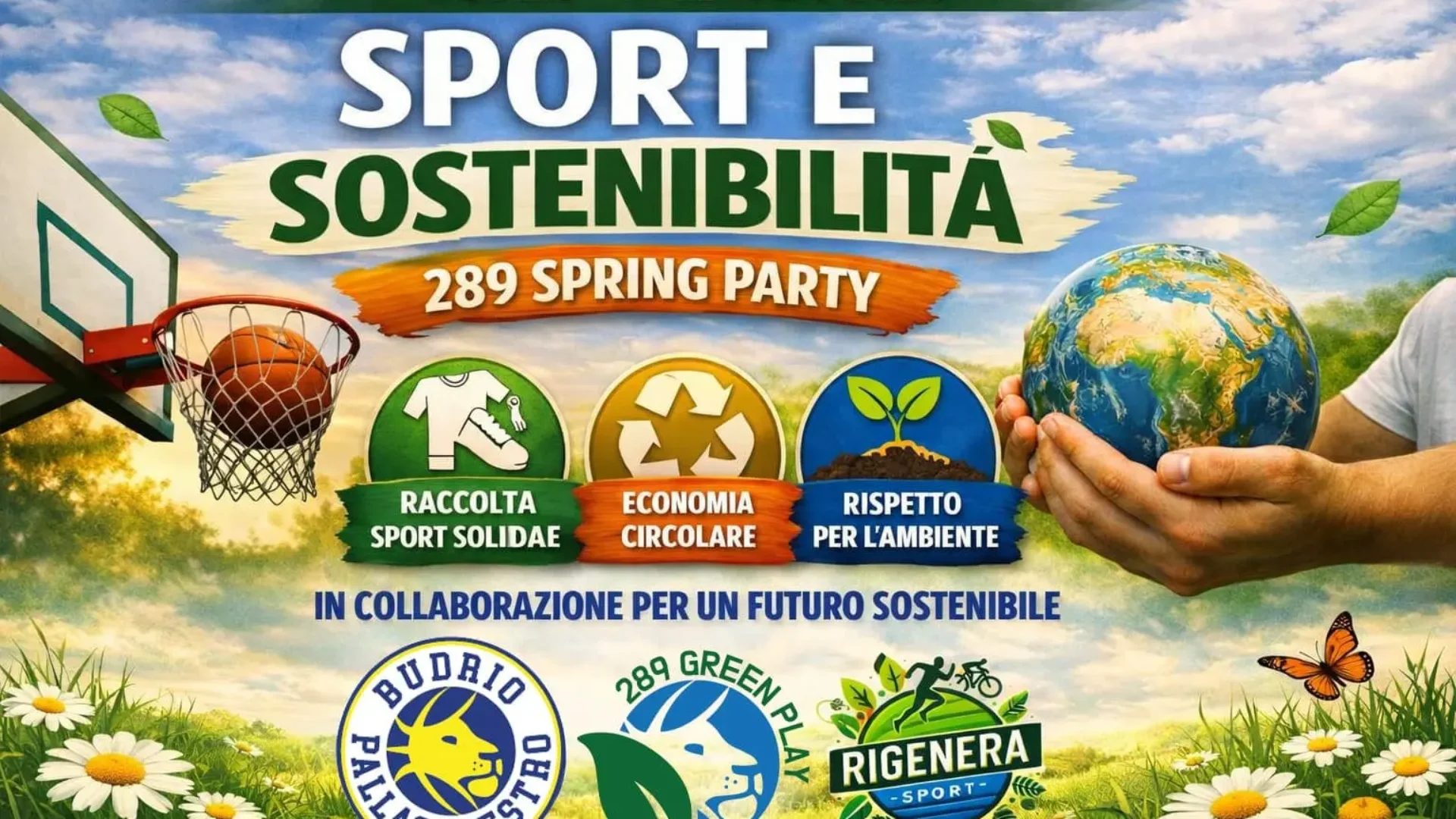 289 Spring Party 2026: UNA FESTA CHE VUOLE ANCHE FARE DEL BENE 💚♻️