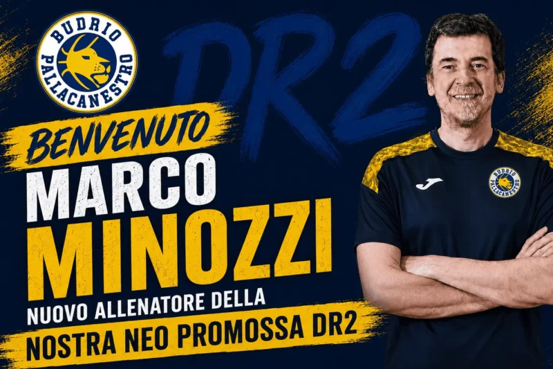 Marco Minozzi nuovo allenatore DR2