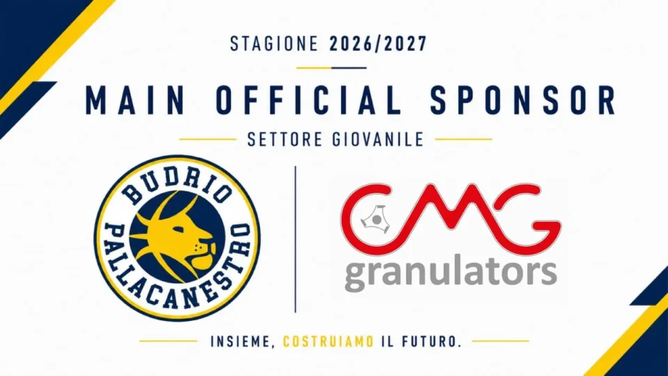 CMG nuovo Main Sponsor del Settore Giovanile: insieme per costruire il futuro